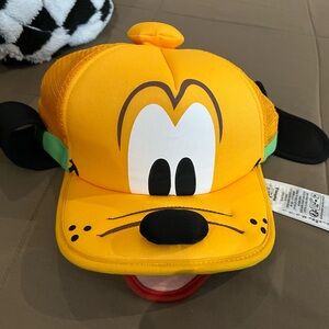 Disney's Pluto snap hat once size adults new
